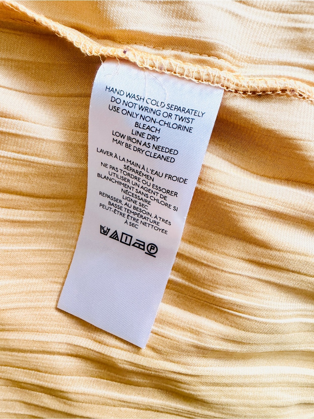 Anthropologie 2X The Somerset short sleeve tiered maxi dress in satin gold - Picture 6 of 7